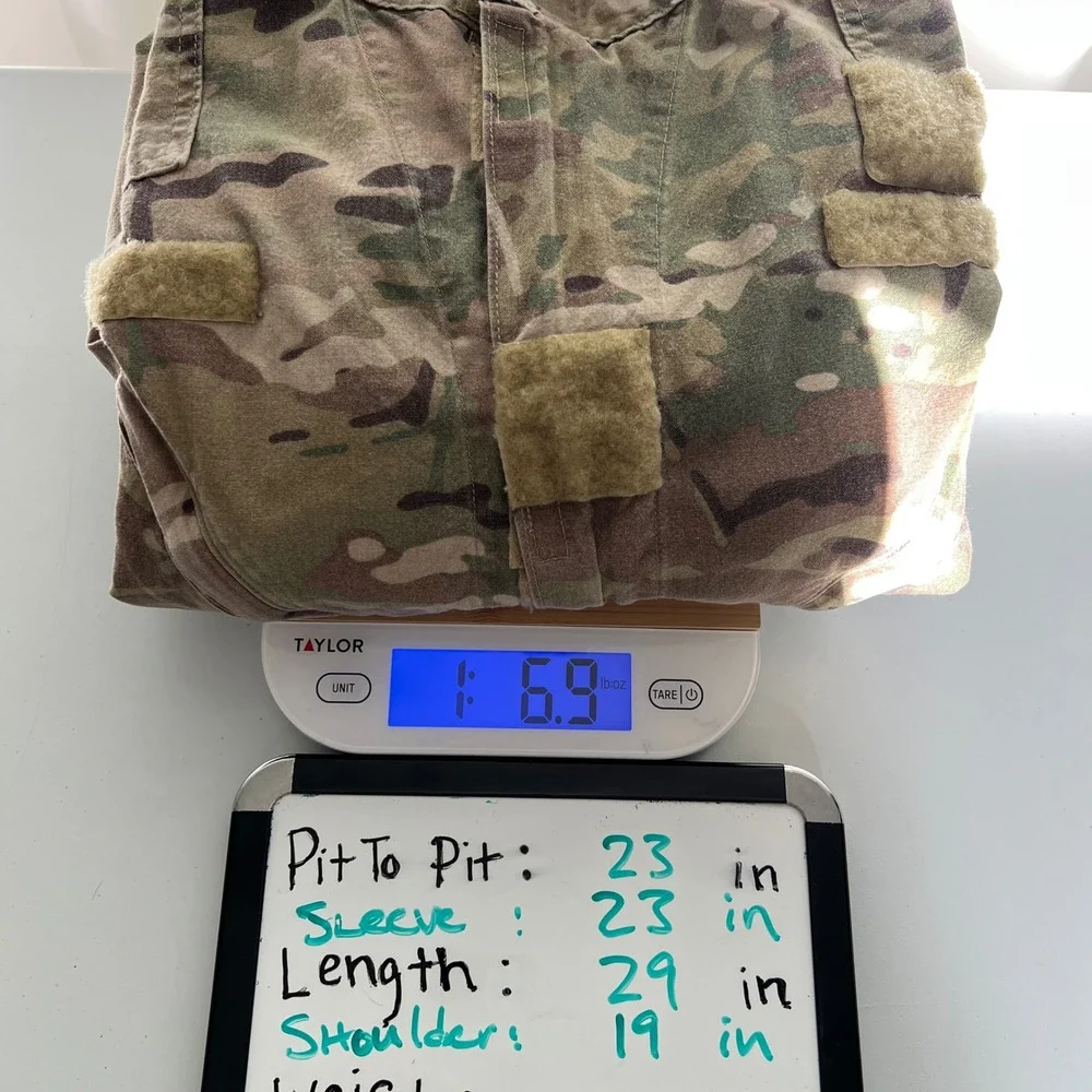 DRIFIRE FR Combat Shirt MD/R‎ Multicam OCP Full Zip Flame Resistant USA Military